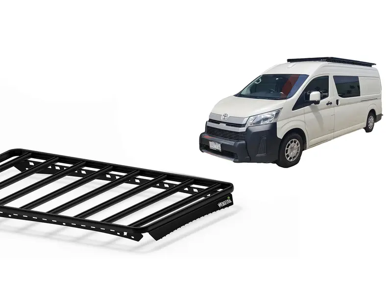 Roof Racks for Toyota Hiace SLWB High Roof (05/19 – Current) Wedgetail Adventure Platform