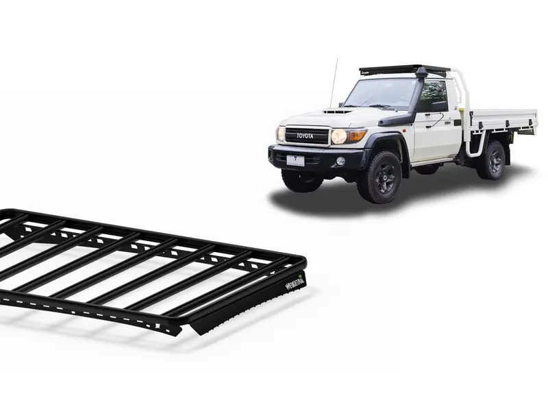 Roof Racks for Toyota Landcruiser 79 Cab Chassis (1999 – Current) Wedgetail Adventure Platform
