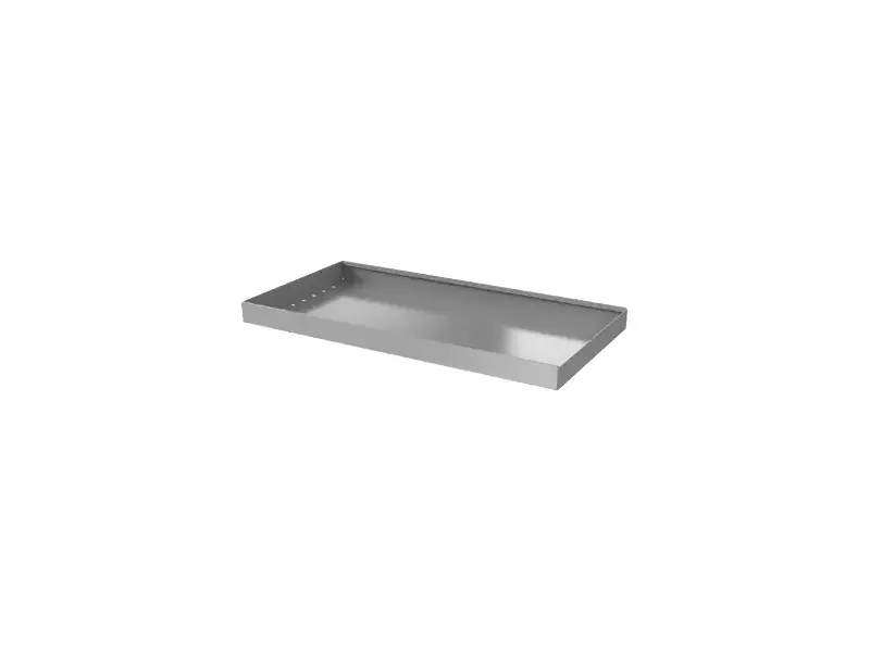 Steel Shelf (200mm wide x 800mm long) with Brackets & Fixings