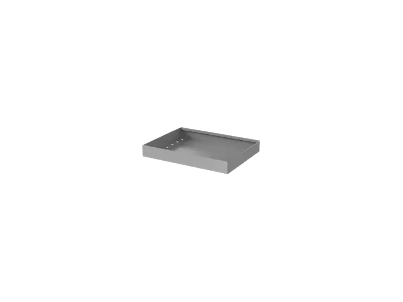 Steel Shelf (400mm wide x 400mm long) with Brackets & Fixings