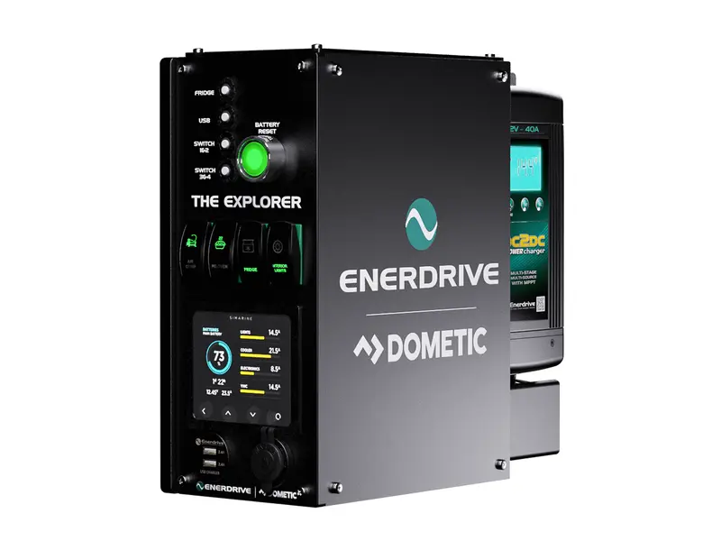 Explorer Power System inc inc Simarine Battery Monitoring