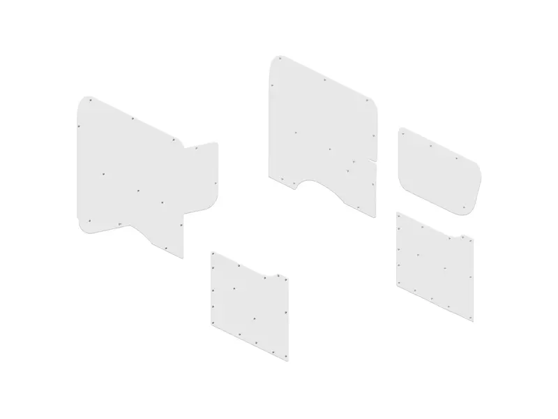 Load Area Protection Kit to suit Mercedes-Benz Vito SWB (07/2015 – Current) Dual Sliding Door