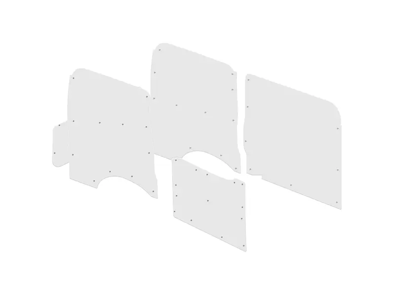 Load Area Protection Kit to suit Toyota Hiace LWB (06/2019 – Current) Single Sliding Door