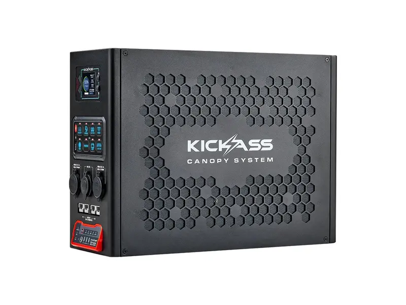KickAss Wired Switching Canopy Power System with 40A DCDC Charger