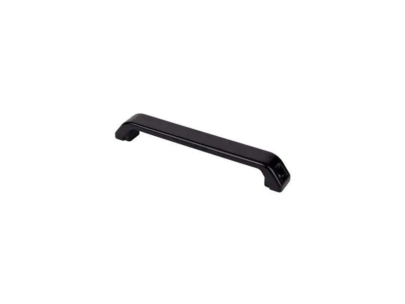 Moulded Bolt-on Grab Handle - Polyurethane Black - Steel Core - 300mm