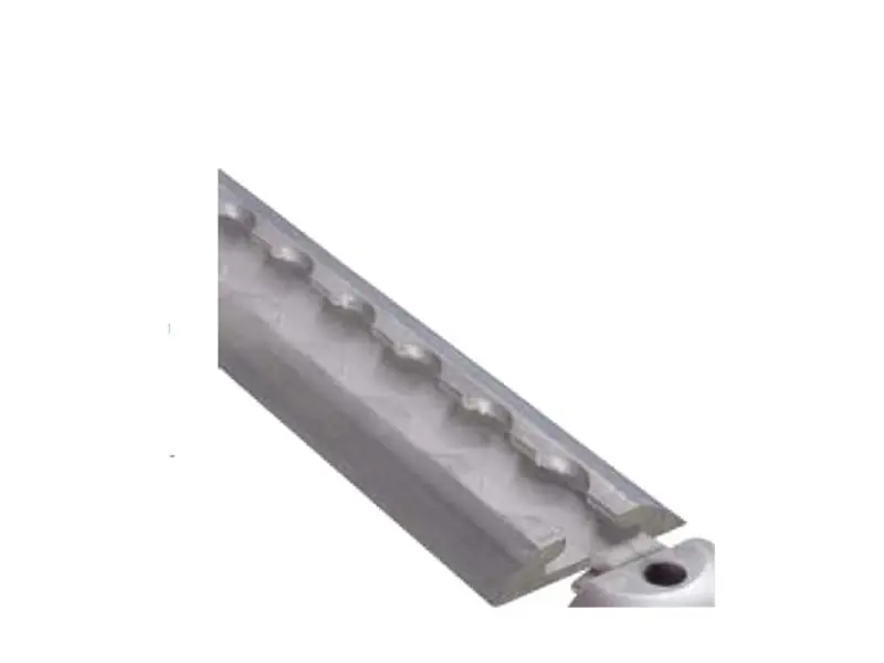 Captive Track (D Style) 2.4M - Aluminium