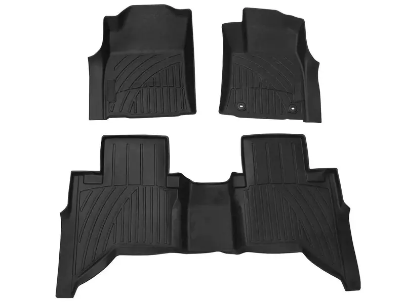 Toyota HILUX REVO SR5 DC 2016-2025 Bodyline 3D Floor Mats FloorLiner Carpet Protection