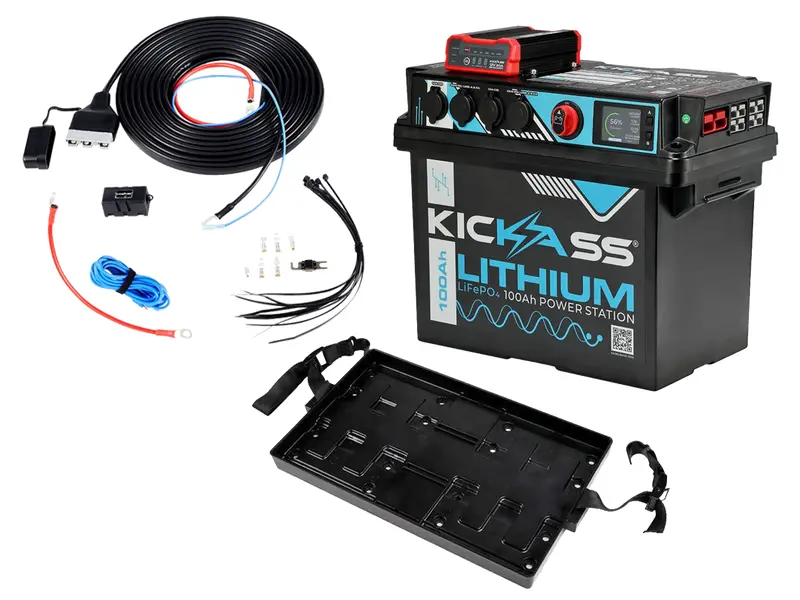 KickAss Basic 12V Power Kit – Portable, Powerful, Plug & Play