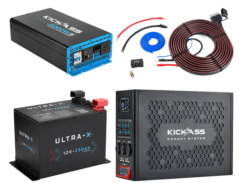 KickAss Powerhouse 2000W Power Kit