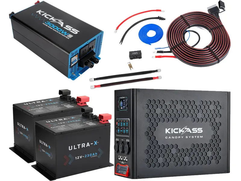 KickAss Heavy Duty 3000W Power Kit